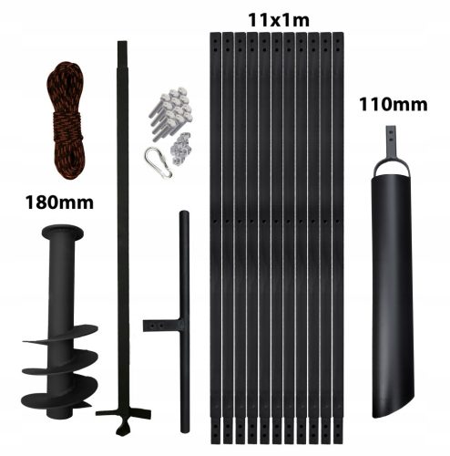 PWSAM hand drill for 180 mm boreholes