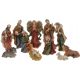  Nativity figures, 11 pieces