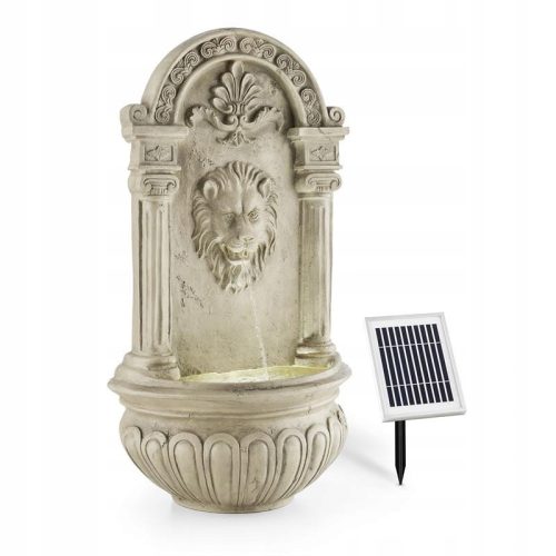  Blumfeldt Löwenstein LED Wandbrunnen 41x72x22 cm 2W grau