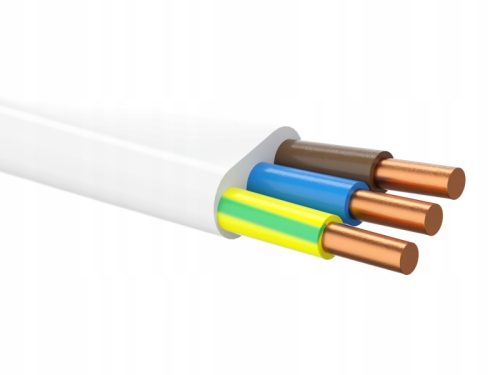 Flat electrical cable YDYp Electrical cable 3x2.5 mm2 100 m