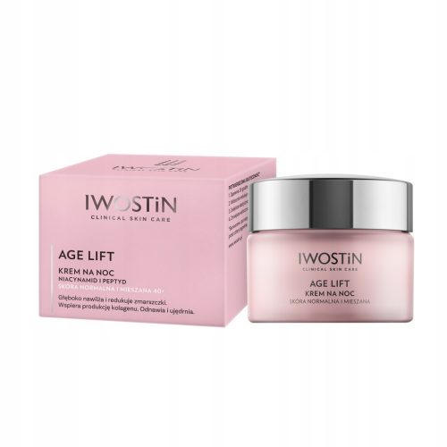  IWOSTIN AGE LIFT NIGHT CREAM FOR NORMAL AND COMBINATION SKIN 50ML