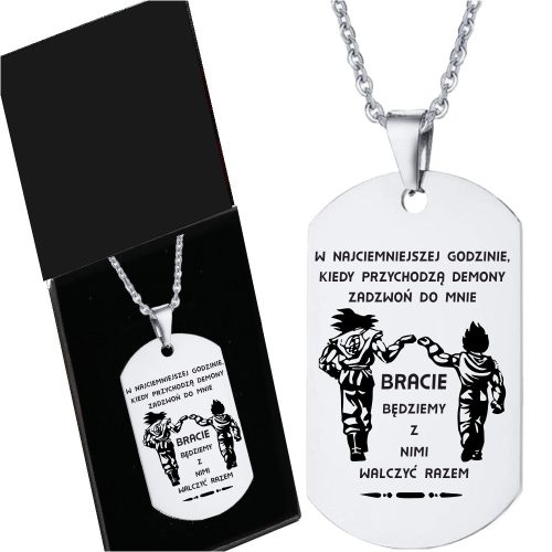  Dog Tag Gift For BROTHER FRIEND steel