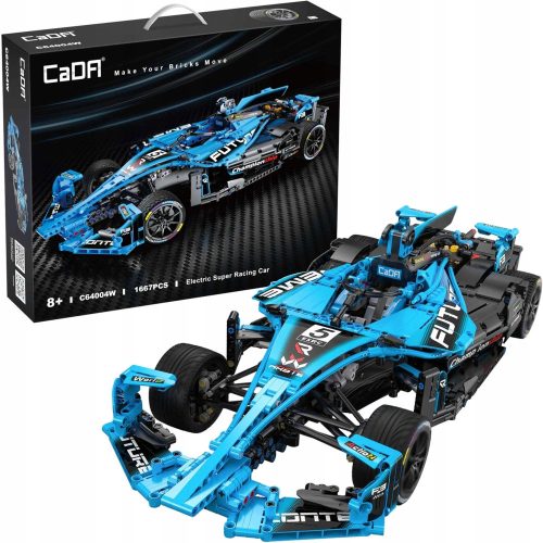  Cada Make Your Bricks Move C64004W Electric Super Racing Car, Blocks, 1667 Pieces.