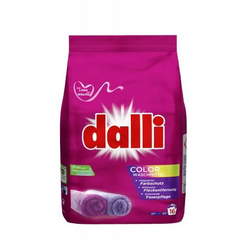  Dalli 16 washes powder Color 1.04kg