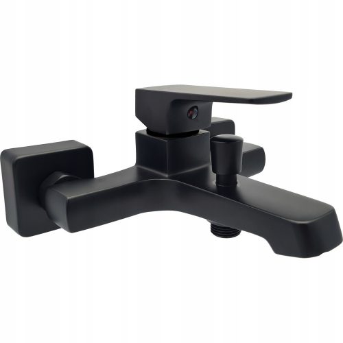 Single-lever wall-mounted bath and shower mixer BATHROOM FOR MONEY ŁZG1 black