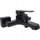 Single-lever wall-mounted bath and shower mixer BATHROOM FOR MONEY ŁZG1 black