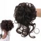  Long natural dark brown hairpiece for women TPDKS