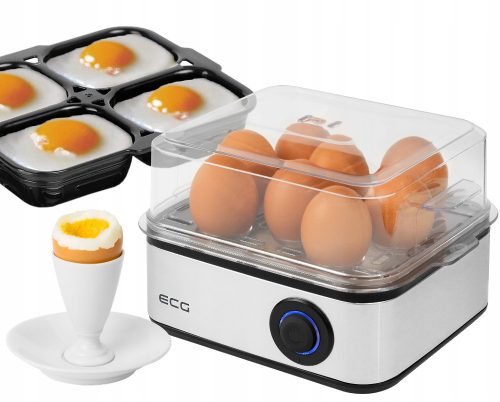  ECG UV 5080 Egg Cooker Silver