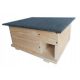 Wooden hedgehog house, bed, cabin