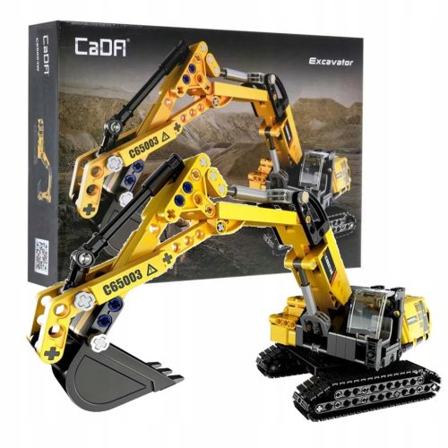  Cada Make Your Bricks Move C65003W Excavator bricks 467 pcs.