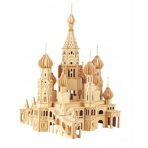  3D WOODEN PUZZLE PETERSBURG CHURCH TEMPLE