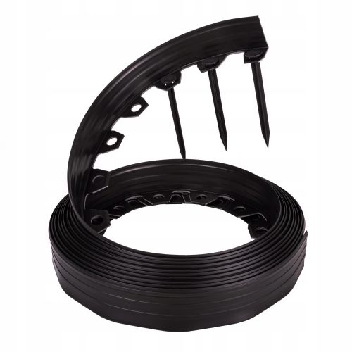 Edgings for the garden - Plastic garden edge trimmer 3000 cm x 6 cm black