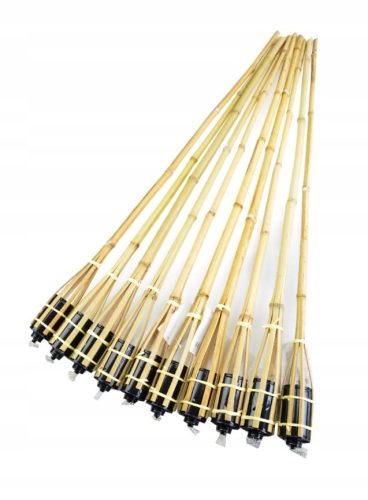 Garden torch - Dixiestore bamboo torches 120 cm