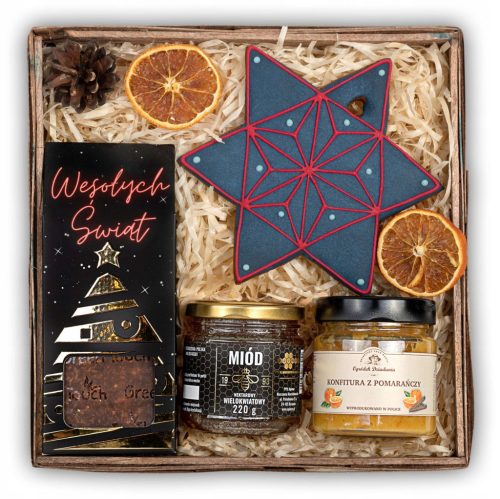  Christmas gift basket honey tea gingerbread