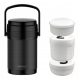  KingHOFF Dinner Thermos 1.5 l + 3 Containers KH-1396