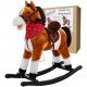  Ramiz rocking horse brown interactive