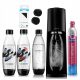  SodaStream Terra black carbonator + bottles