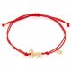  Gold-plated string bracelet with horses ANIA KRUK