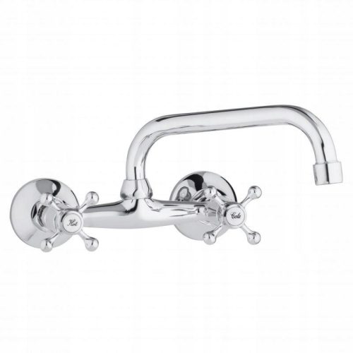  Yoka Home Astro silver wall-mounted kitchen faucet