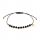  String bracelet with onyx ANIA KRUK