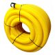 PVC drain pipe FI 100 without holes – 50 m coil.