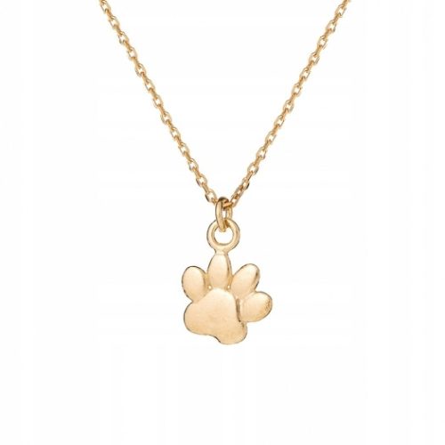  Gold-plated necklace with a dog's paw ANIA KRUK