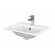 Rectangular Cersanit Moduo washbasin recessed into the worktop