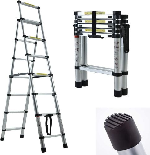 DayPlus Ladder 2.3 m Aluminium 8 to 150 kg