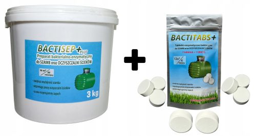  BioClean powder for septic tanks 3 kg + Anmar tablets for septic tanks