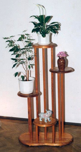 WOODEN FLOWER STAND Flower Stand Senior 100 cm Wood