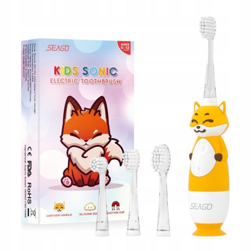 sonic toothbrush for toddlers from 0 to 12 years