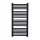  Water bathroom radiator SCANO EPP 575x1170mm Bathroom radiator BLACK