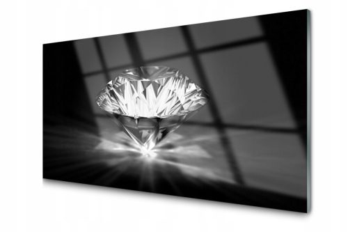 Pictures on the wall Glass picture Art Diamond Art Graphics 100x50