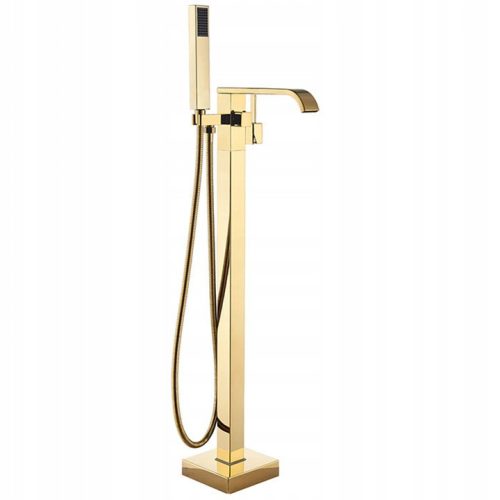 Freestanding single-lever bathtub faucet Rea Carat Gold