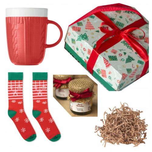  CHRISTMAS GIFT SET - HONEY SOCKS MUG