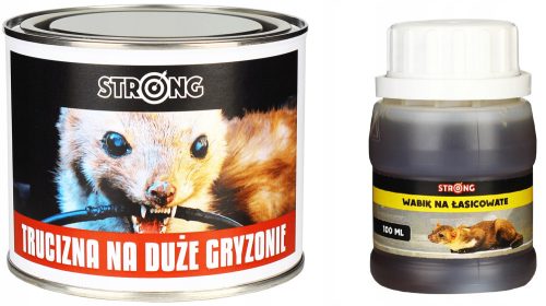 Animal Repellent Poison, Strong Poison Against Martens, Mice and Rats, Forest Animals + Strong Liquid Against Cats, Martens, Forest Animals