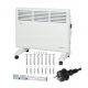 Warmtec 1500 W white convector heater