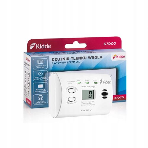 Sensors for a Smart Home Kidde K7DCO Carbon Monoxide Sensor with Display