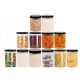 Food Container Glass Container 1L 1000ml for Pasta Flakes 12 Pcs