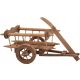  Wooden ox cart for the Christmas crib, 15 cm long - Z1003