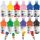  HAPPY COLOR Poster Paints 12 Colors x 0.5 l Tempera