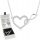  SILVER HEART INFINITY NECKLACE ENGRAVING