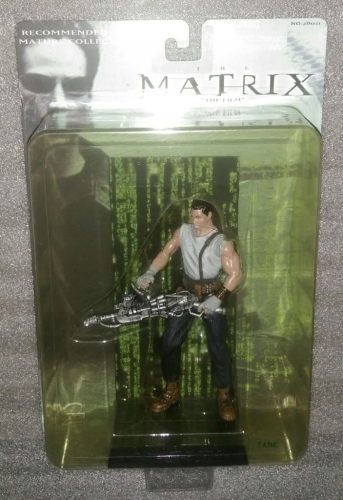  MATRIX FIGURE Collectible TANK Marcus Chong WARNER BROS NEW UNIQUE