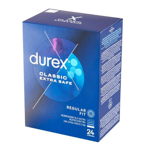  DUREX Extra Safe Reinforced Condoms, 24 pcs.