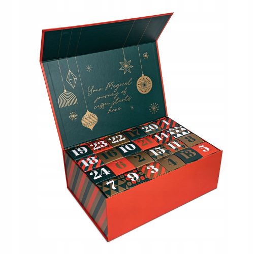 Advent Calendar COFFEE Advent Calendar COFFEE BEANS 576 grams