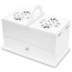 Boxes and Chests Openwork Jewelry Box for Threading Machines – WHITE