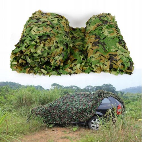 Shade Net for Fence - Garden Military Camouflage Net 4X6 M