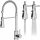 myQ CONGO floor-standing kitchen faucet, silver