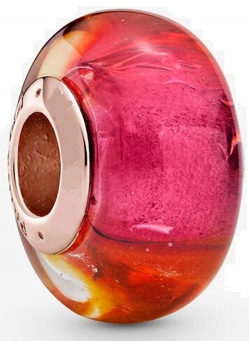  Charm Dazzling Sunset Murano S925