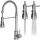 myQ CONGO floor-standing kitchen faucet, grey